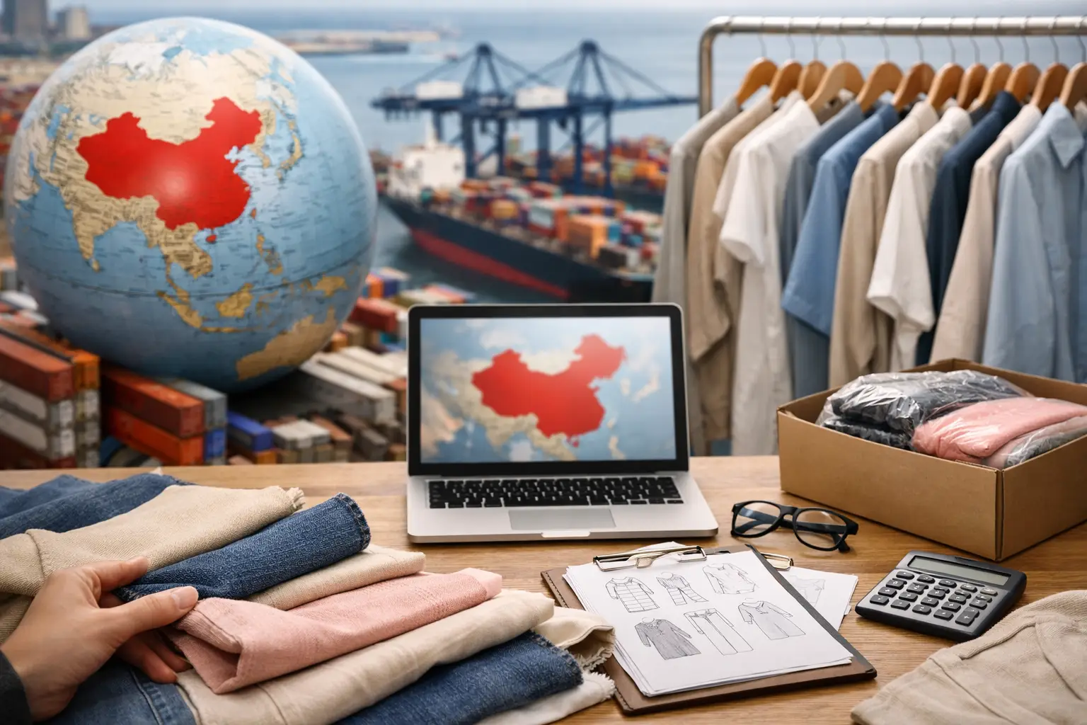 How to Source Clothes From China for Your Brand