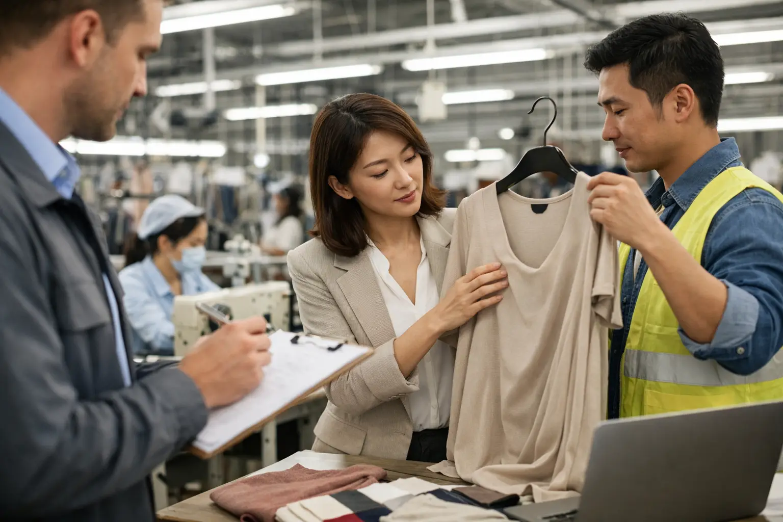 海外买家进行台灣服飾工廠審核的产能品质交期实务流程与风险控管重点
